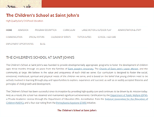 Tablet Screenshot of childrens-school.org